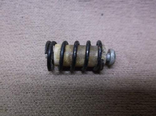 1967 MERCURY COUGAR XR7 GT STEERING WHEEL HORN BEZEL SPRING, SPACER, SCREW - Picture 8 of 9