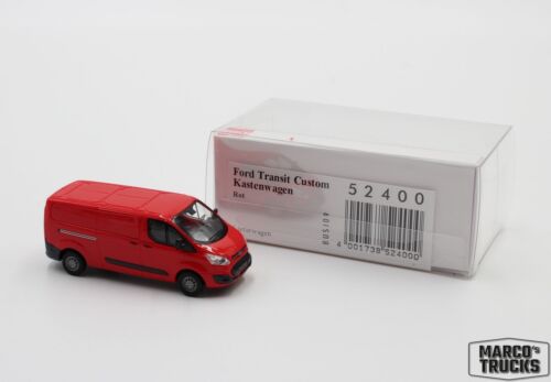 Busch Ford Transit Box red No. 52400 1:87 /BUN164