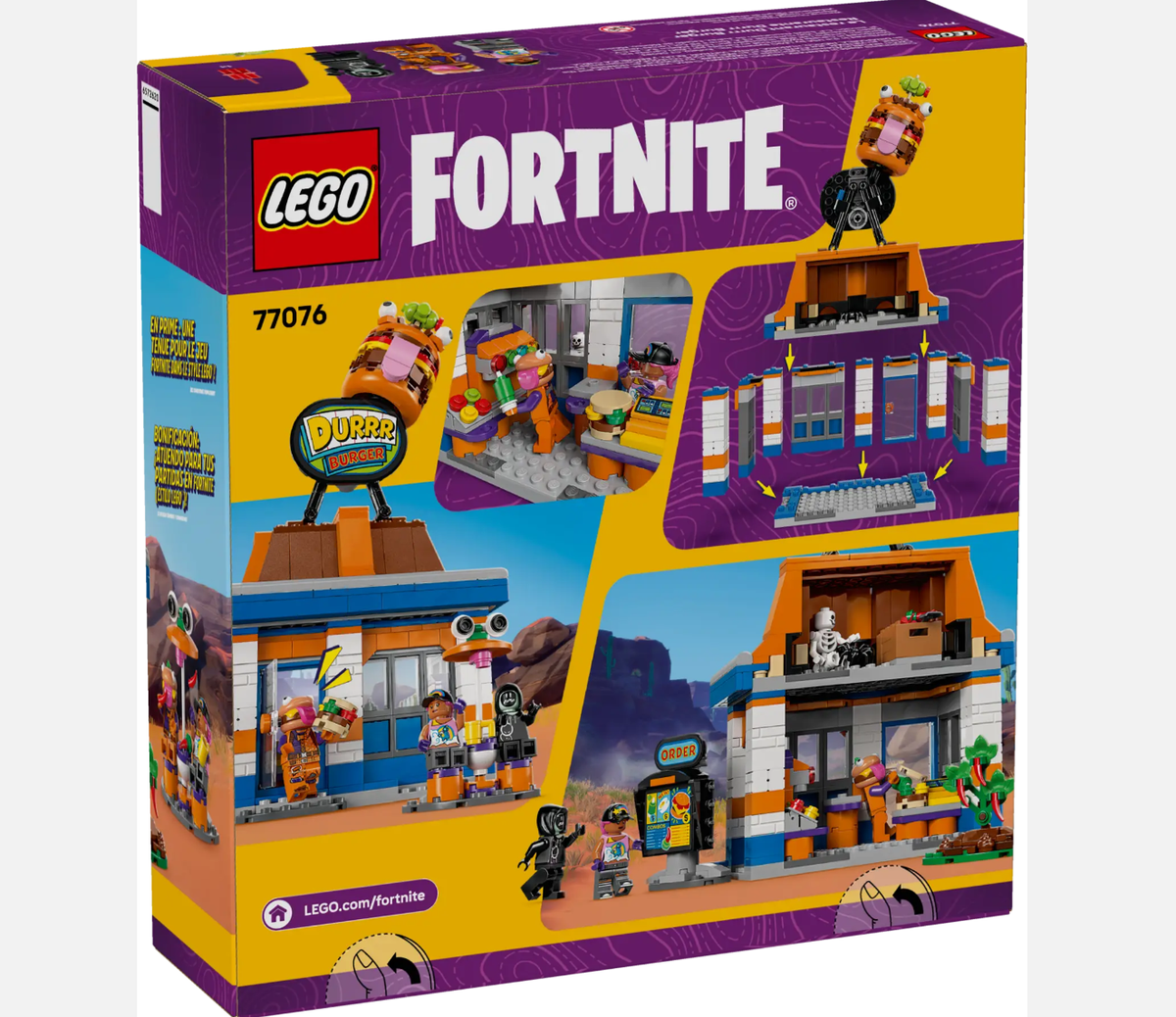 LEGO 77076 Fortnite Durrr Burger Restaurant 546 pcs Ages for 10+ New