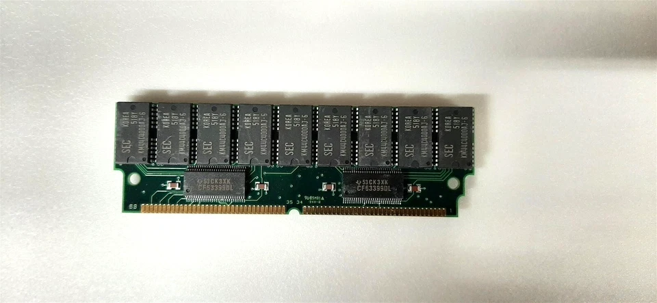 Sun 501-2196 32MB 168-Pin DIMM SPARCserver 1000 / SPARCcenter 2000 - Image 2 of 2
