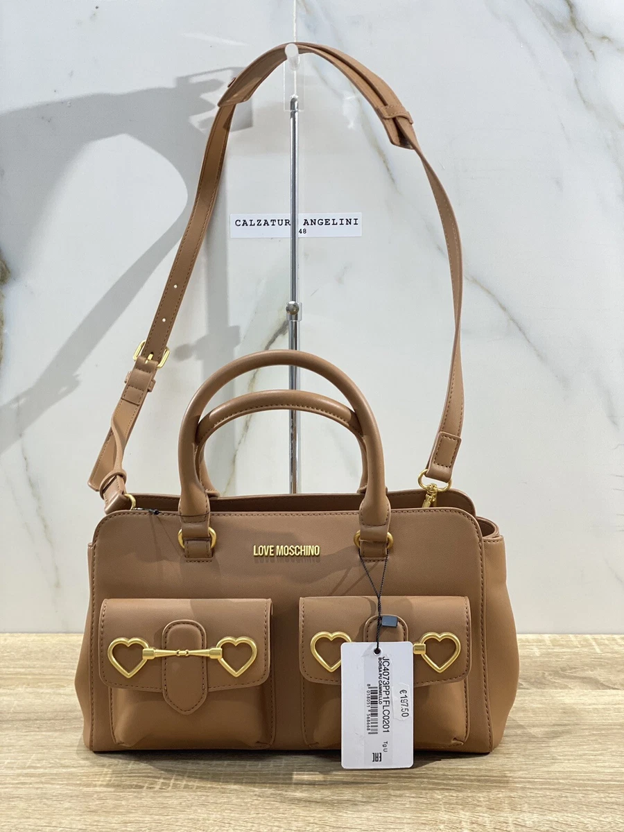 Love Moschino Borsa Donna Cammello Logo Causa Bag Love Moschino Woman