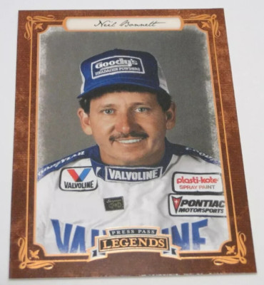 Neil Bonnett 2010 Press Pass Legend  Card #7