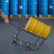 Movable TFCFL 55 Gallon Drum Cradle Drum Cradle Drum Stand 600-pound Capacity US