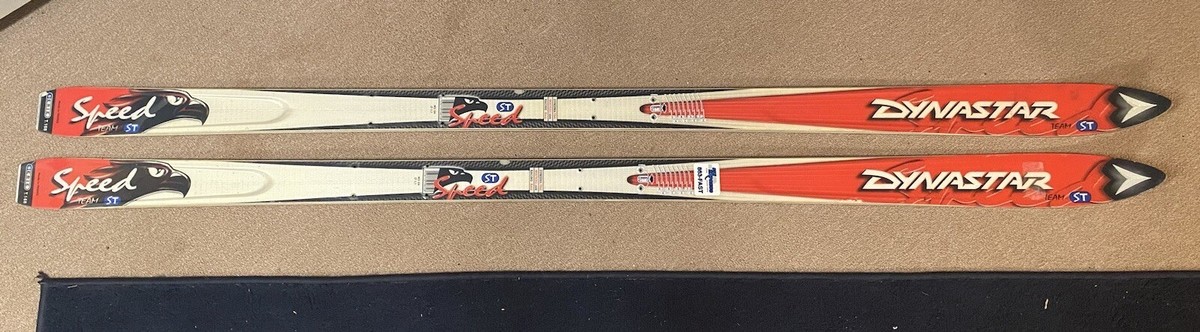 Vintage Dynastar Speed 168cm Racing Skis, Hot Pink Base Vintage Dynastar Speed 168cm Racing Skis, Hot Pink Base