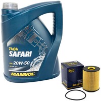 MotoröL Set 20W-50 5 Liter + ÖLfilter Sh 427 P FüR Audi 80 100 Mercedes Seat Vw