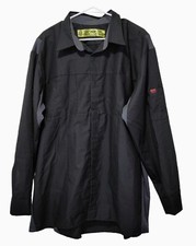 Red Kap Men's Long Sleeve Performance Plus Shop Shirt with OilBlok Technology...
