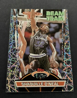 1992-93 Topps Stadium Club #21 Beam Team Shaquille O'Neal Rookie