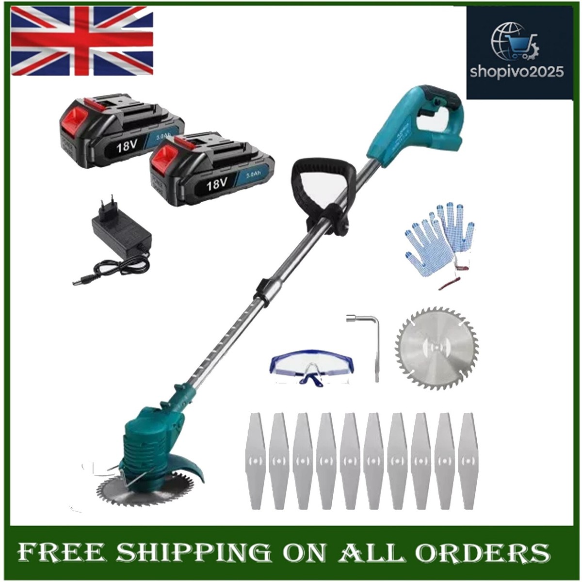 Makita 18V Cordless Grass Trimmer (DUR181Z) for sale online UK