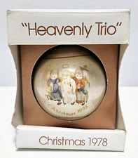 Vintage Schmid 1978 'Heavenly Trio' by Sister Berta Hummel Christmas Ornament