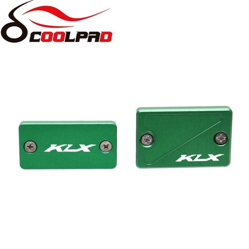 Front Rear Brake Reservoir Covers For KAWASAKI KLX 300SM KLX 230/S KLX 250S/SF - Picture 6 of 12