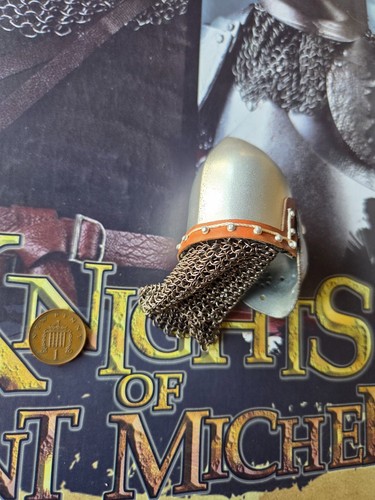 COO Models Saint Michel French Knight of Bachelor METAL Helmet loose 1/6th scale - Picture 2 of 2