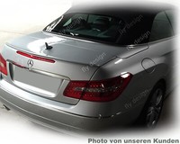 Heck Autospoiler Passend FüR Mercedes Benz W207 Eklasse Schwarz Glanz