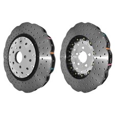 Audi RS6 C7 RS7 4G inkl Performance Bremsscheiben vorne DBA gelocht 2 Stück gewellt 390 mm