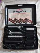 SUNBEAM Pro-Stick 4 Deluxe Curler Styler Barrel Brush  (K524)