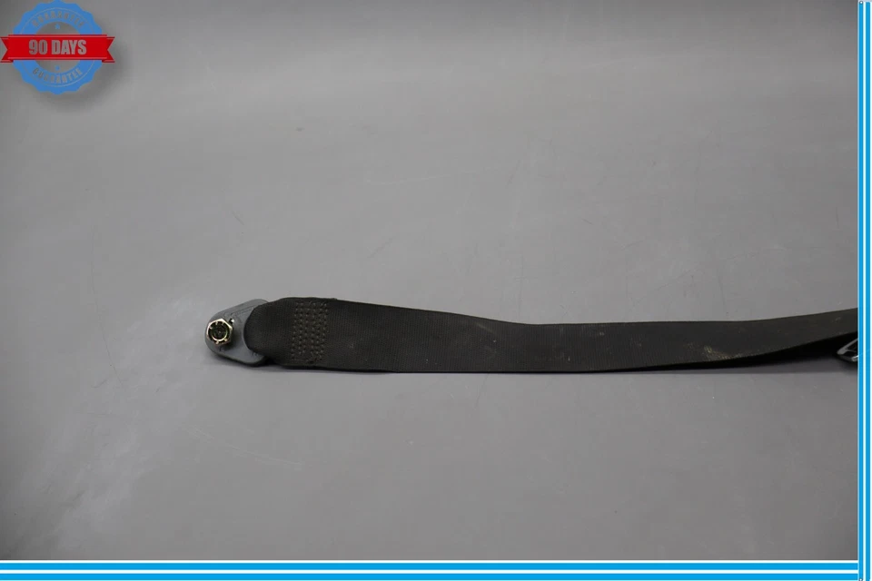 Cinturón de seguridad delantero izquierdo 99-04 Mercedes R170 SLK230 negro OEM Foto 4 de 4