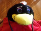 CHICAGO BLACKHAWKS NHL Authentic "Backpack Pals" Black & Red by Forever NWT $25 — photo 3