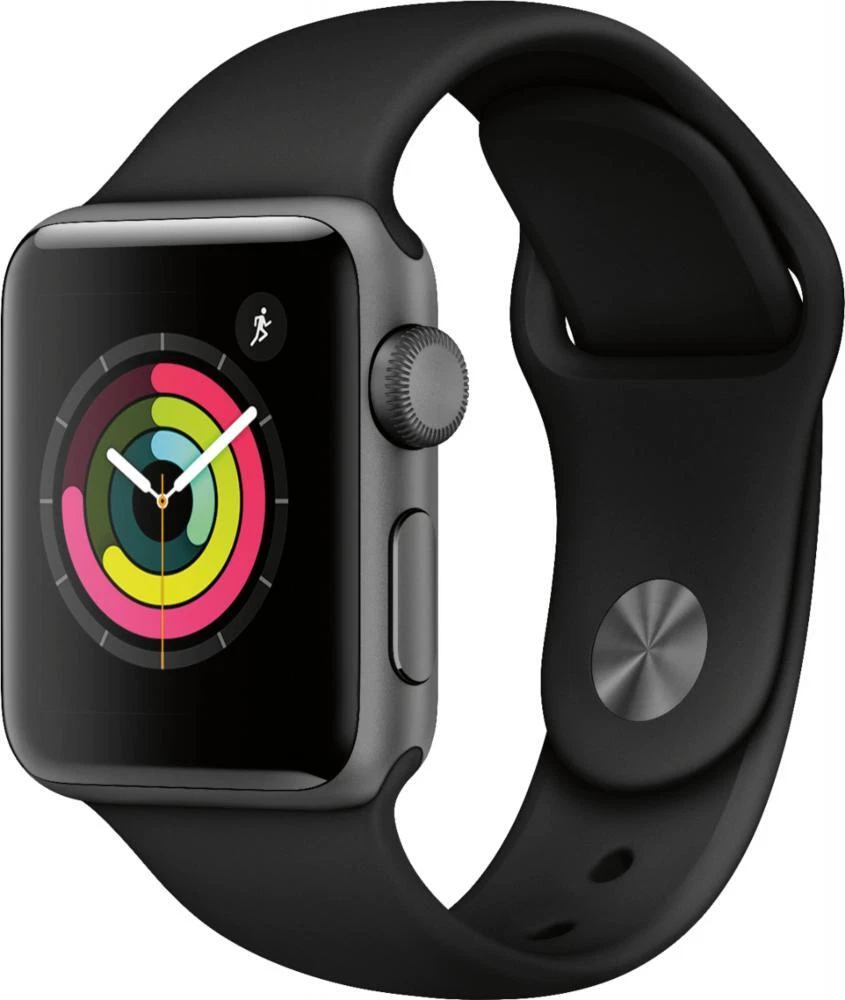 Apple Watch Series 3 Aluminum Case 38mm A1858 (GPS) Good Sport Band eBay