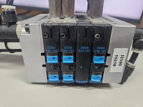 Festo CPV-14-VI Pneumatic Solenoid Valve Manifold CPE14-M1H-3-OL-1/8 Aux Valve
