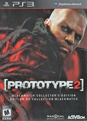 Prototype 2 Blackwatch Collector''s Edition PS3 (Brand New Factory Sealed US Ver