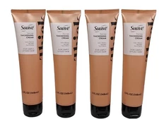 Lot Of 4 Suave Thick Look Thickening Cream 5 oz. each Locks In Moisture For Hair