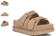 UGG Goldenstar HI Slide Sand Platform Sandal Women's US sizes 5-12/NEW!!!
