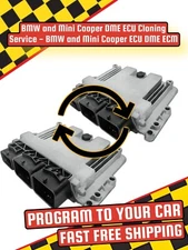 BMW and Mini Cooper DME ECU Cloning Service - BMW and Mini Cooper ECU DME ECM