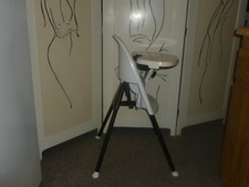 BABYBJORN MODERN WHITE HIGH CHAIR / BABY BJORN MADE IN SWEDEN 2009 NR