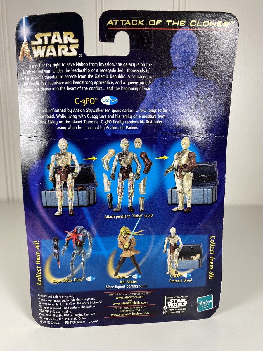Hasbro Star Wars AOTC C-3PO Protocol Droid Action Figure