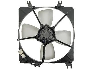 Radiator Fan Motor Assembly Without Controller for Honda Civic H160904 FA70346 - Image 3 of 4