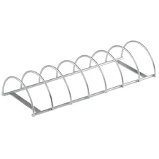 Cal-Mil 22042-55 15 3/4" x 6" x 3" Stainless Steel Wire Sandwich Organizer