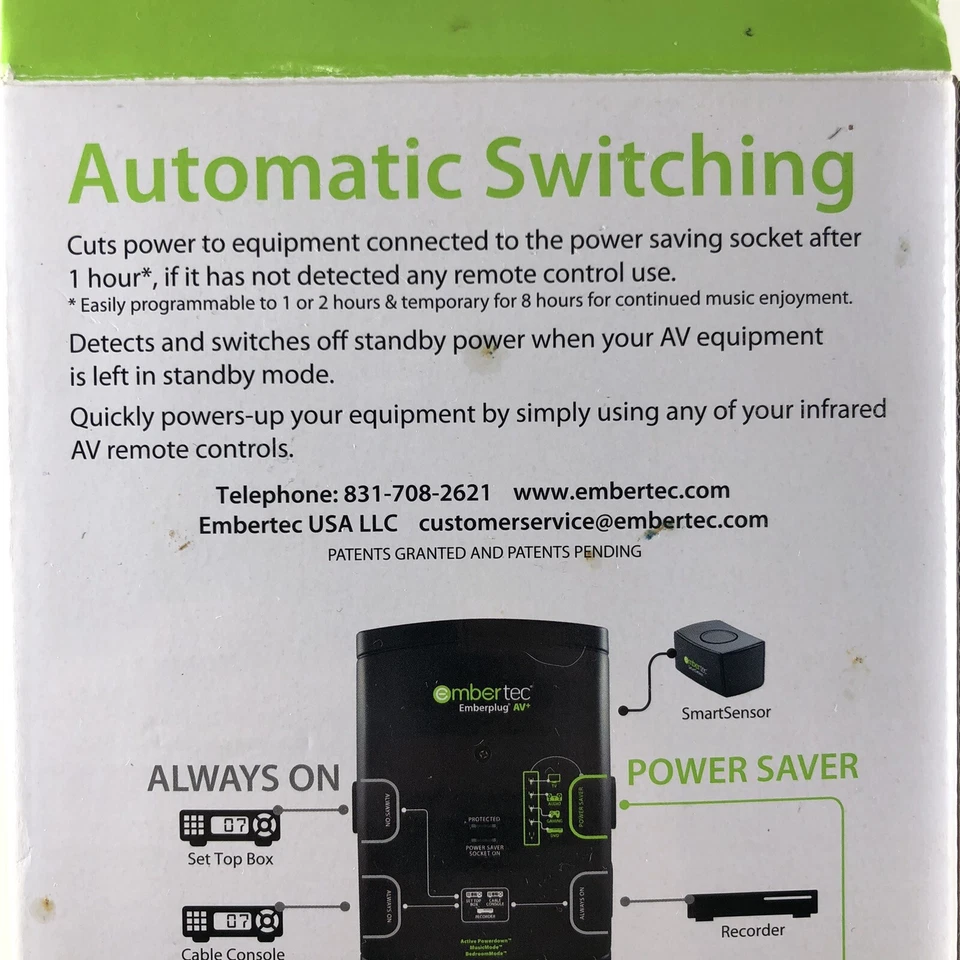 Embertec Emberplug AV+ NEW Energy Efficient Technologies - Image 3 of 4