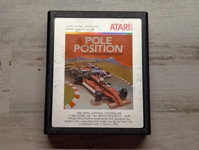 Pole Position Atari 2600 Video Game Classic Arcade Racing Formula 1