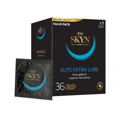 SKYN Elite Extra Lube Condoms   36 Count   Ultra-Thin, 36 (Pack of 1)