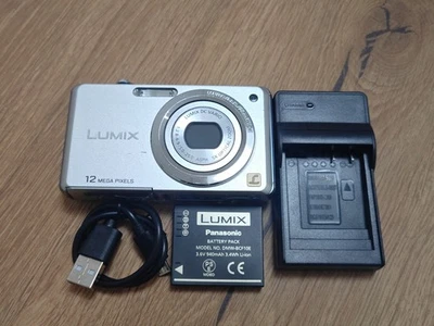 Panasonic LUMIX DMC-FS10 Digitalkamera Camera 12.1MP - (Bitte Lesen)