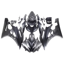 Injection Fairings Kit For Yamaha YZF-R6 2006 2007 R6 Bodywork Gloss Grey Black