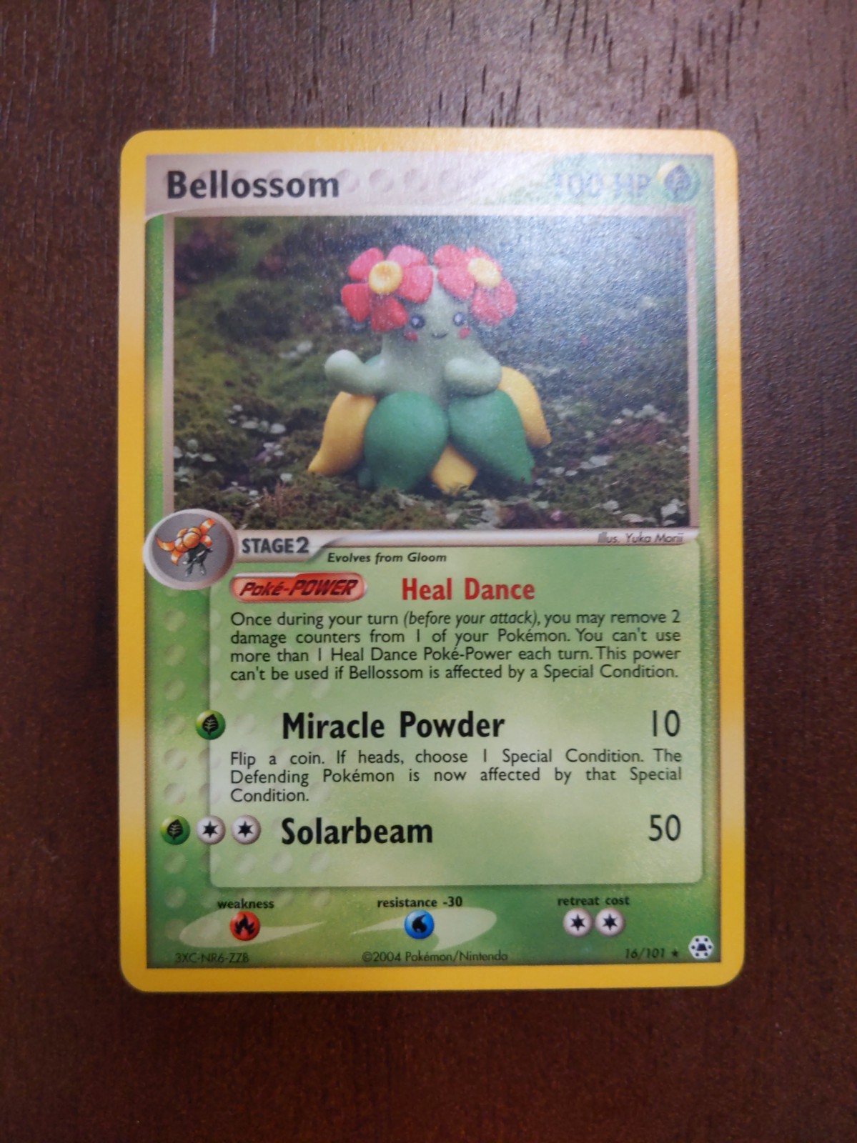 Bellossom 16/101 - EX Hidden Legends - Regular - LP