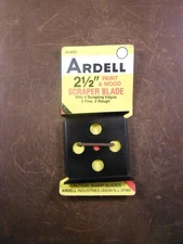 Vtg NOS Ardell USA 44-8001 2.5" Paint & Wood 4 edges Replacement Scraper Blade