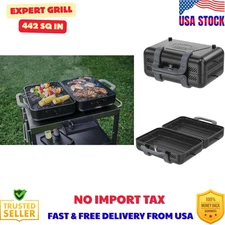 Expert Grill EX5504519816001 Portable Charcoal Grill & Smoker