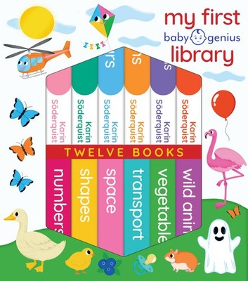 My First Baby Genius Library Hardcover by Karin Soderquist