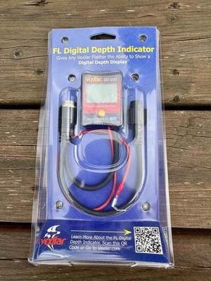 NEW Vexilar DD-100 FL Digital Depth & Battery Gauge