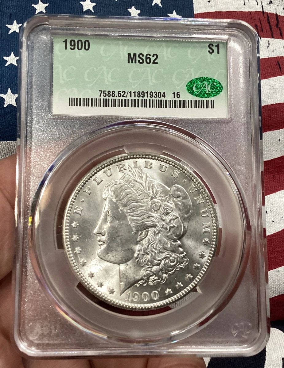 MS 62 Graded 1900 Year Morgan US Dollars (1878-1921) for sale | eBay