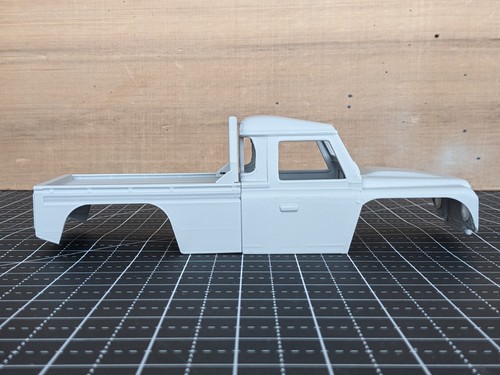 Axial SCX24 Land Rover Defender Body 145mm Test Print RC Crawler - Picture 4 of 8