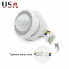 3-5m Automatic Body Infrared PIR Motion Sensor Detector Switch For LED light J