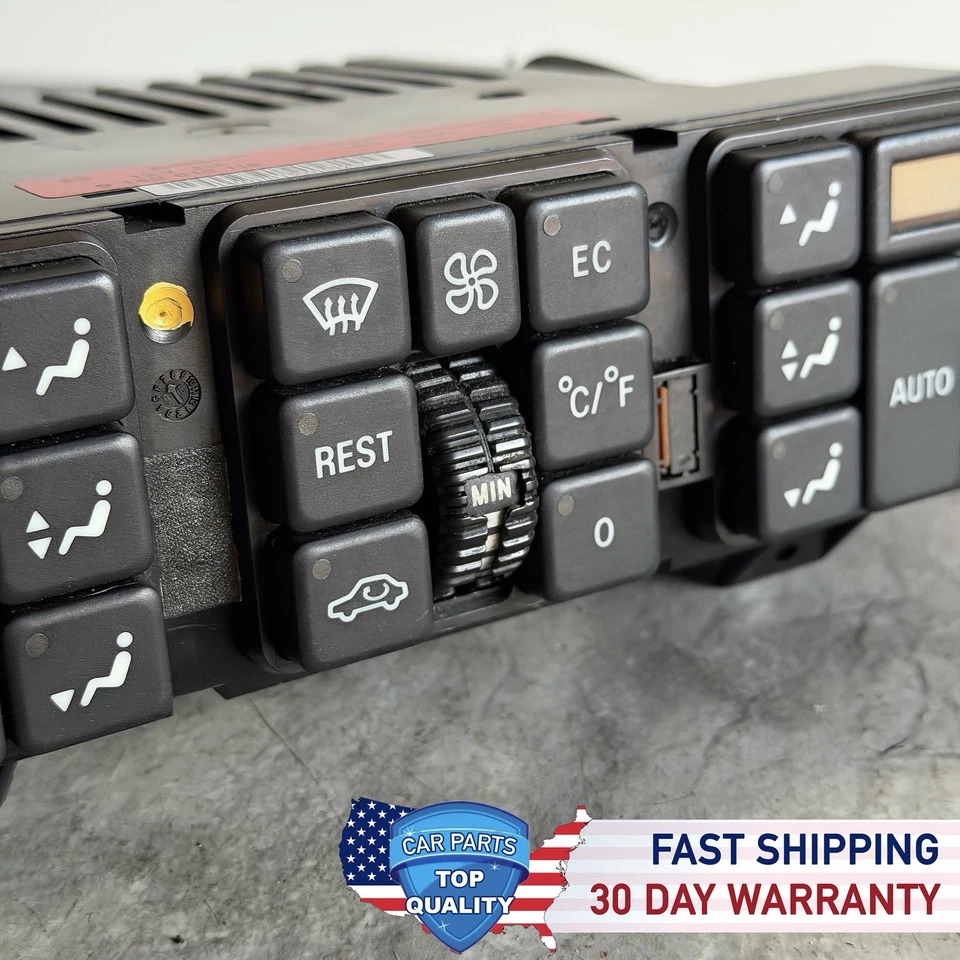 ПРОВЕРЕННЫЙ 92-95 Mercedes W140 500SEL S500 AC состояние нагреватель климат-контроль OEM - Изображение 3 из 4