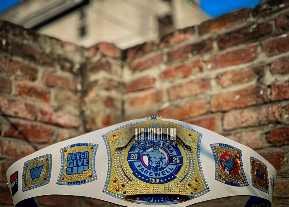 J.C 2025 Los Angles Spinner Championship Replica Title Belt 2-4mm Brass - Image 2 of 4