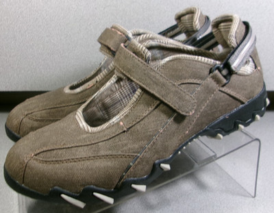 NIRO LARMS60 WOMEN SHOE 10 M (EURO 7.5) BROWN LEATHER BY ALLROUNDER BY MEPHISTO