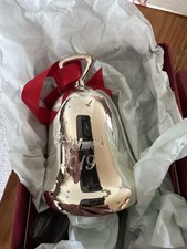 2019 Reed and Barton Silver Plate Annual Bell Christmas Ornament Box