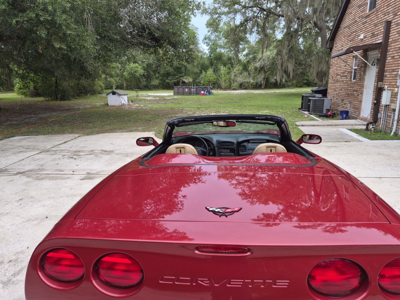 1998 Burgundy Chevrolet Corvette   | C5 Corvette Photo 7