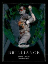 2022 Panini Prizm Draft Picks - Brilliance - #BR-LG Luke Gold