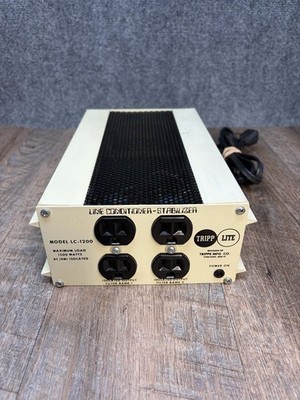 Tripp Lite Line Stabilizer/Conditioner LC-1200/1200W 4-Outlet Voltage Regulator